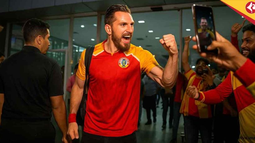 Dimitrios Diamantakos, New Assistant Adrian Land in Kolkata for East Bengal