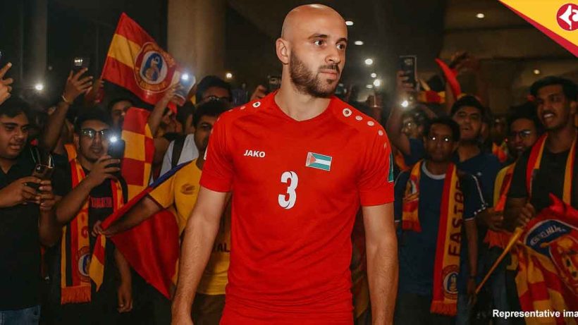 East Bengal FC Welcomes Palestinian Star Mohammed Rashid in Kolkata