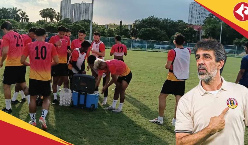 East Bengal FC coach Oscar Bruzon said 3 foriegn footballer will play against South United FC in Durand Cup 2025