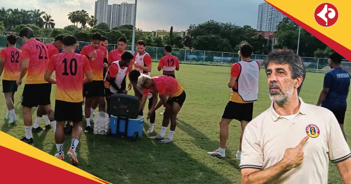 East Bengal FC coach Oscar Bruzon said 3 foriegn footballer will play against South United FC in Durand Cup 2025