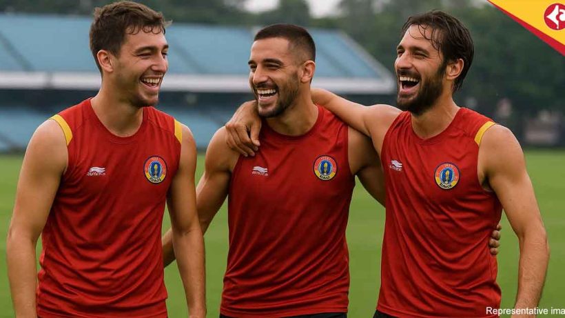 East Bengal Foreign Stars Shine in High Spirits at Durand Cup 2025 Pre-Season Training in Kolkata