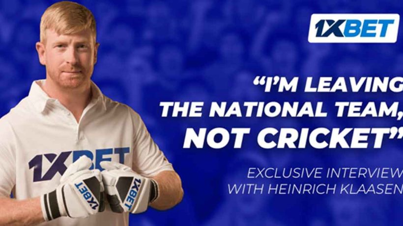 Exclusive interview with Heinrich Klaasen for 1xBet: “I’m leaving the national team, not cricket" 2 Exclusive interview ,Heinrich Klaasen,national team,cricket