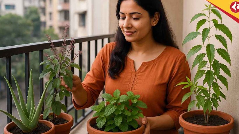 Grow Ayurvedic Herbs on Your Balcony