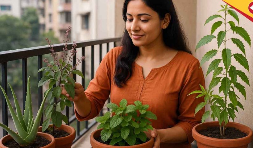 Grow Ayurvedic Herbs on Your Balcony