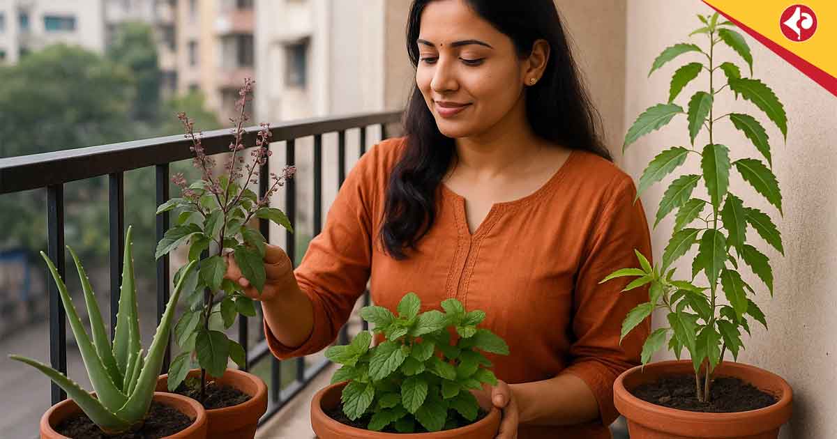 Grow Ayurvedic Herbs on Your Balcony