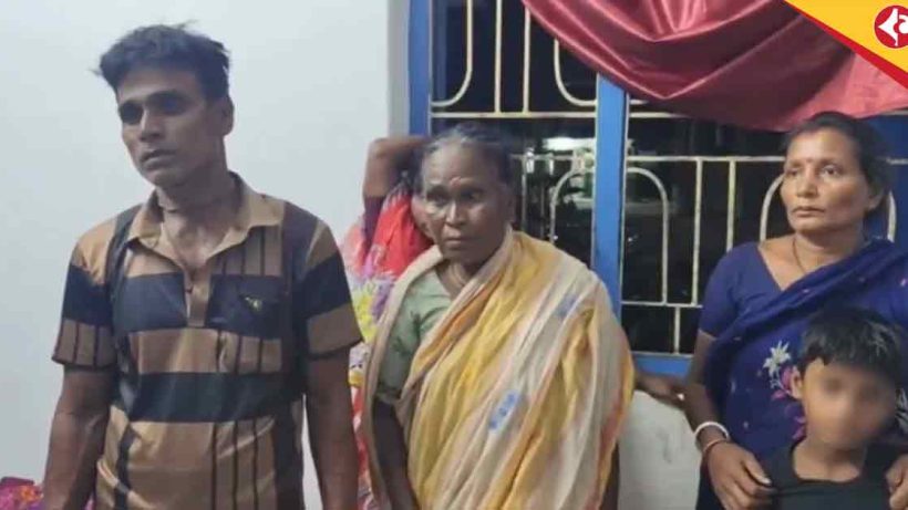 Hindu Family Fleeing Bangladesh Religious Persecution Arrested in Tripura