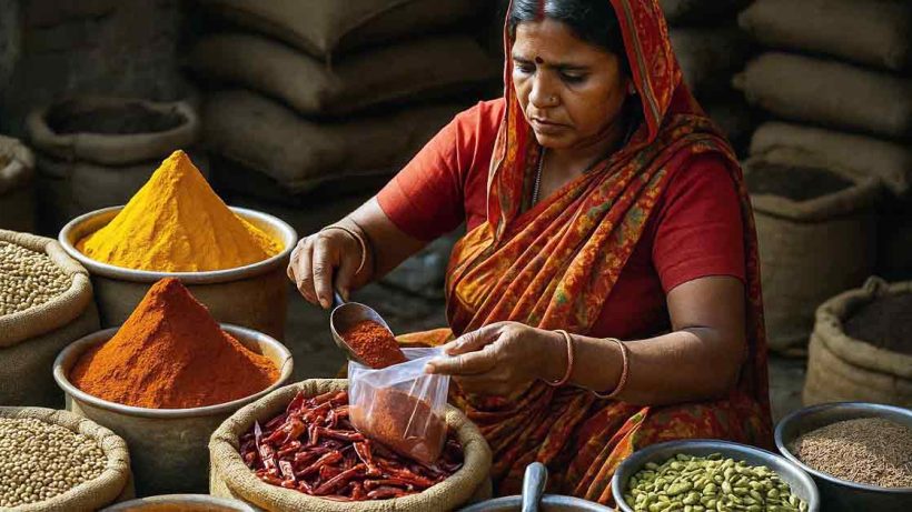 India Sets Record in Spice Exports
