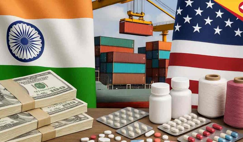 India US Trade: India $41.18 Billion Trade Surplus with US in FY25 Stuns, Boosted by Pharmaceuticals, Engineering, and Textiles