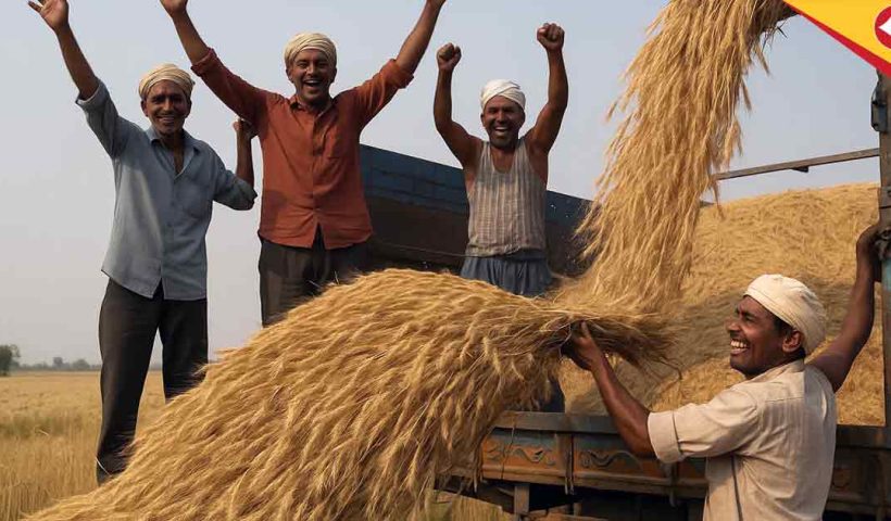 India Wheat Production Hits Remarkable 110.6 Million Tons, Securing Global Top 4 Spot