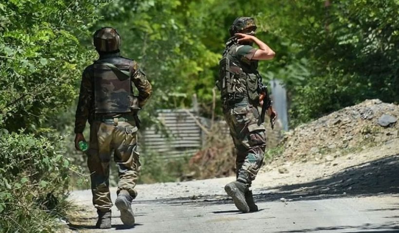 terrorist shot dead in poonch