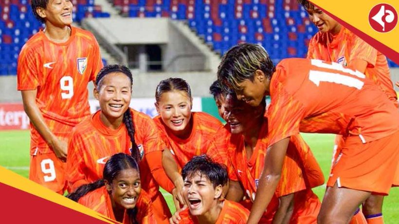 Indian Football Team beat Thailand by 2-1 with qualify to AFC Womens Asian Cup 2026 at Australia