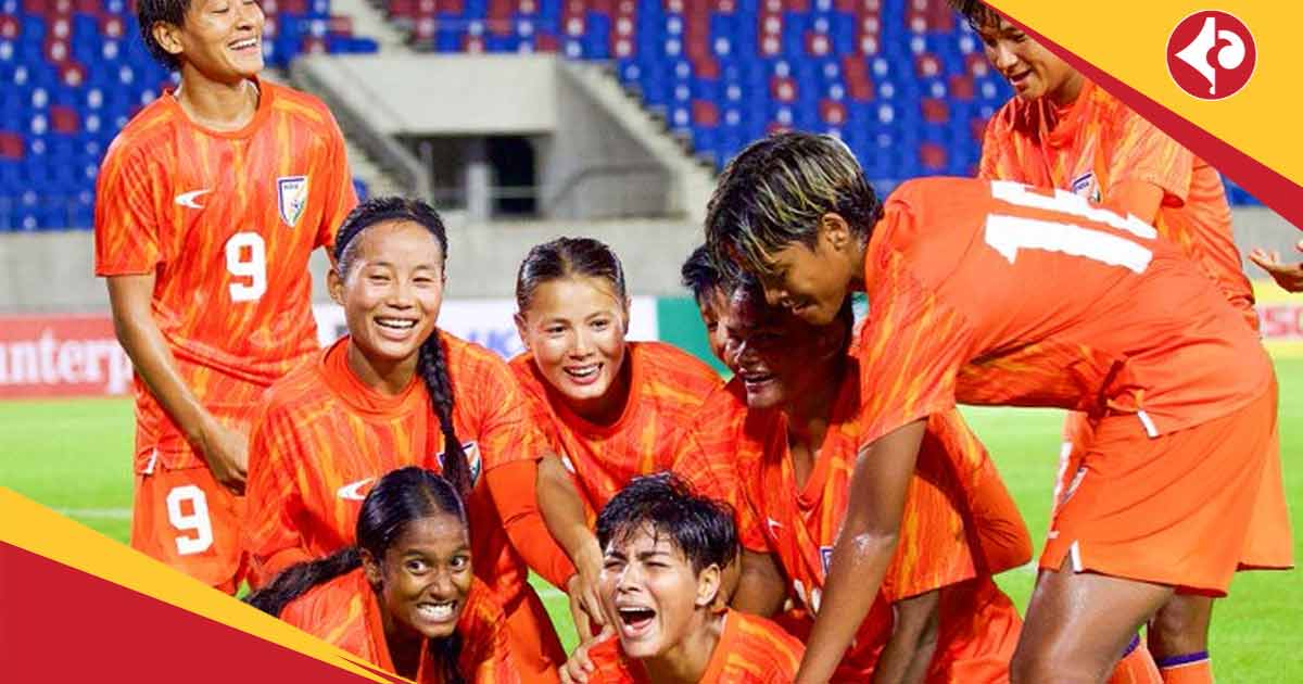 Indian Football Team beat Thailand by 2-1 with qualify to AFC Womens Asian Cup 2026 at Australia