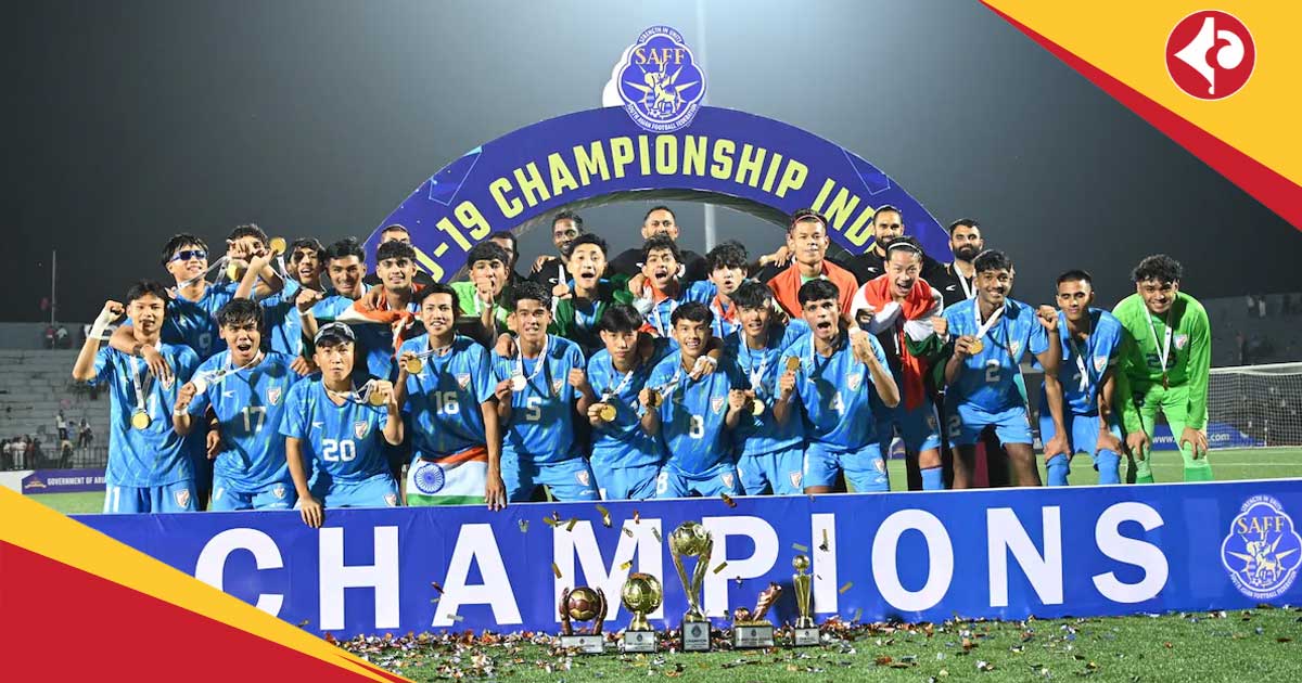 Indian Football Team is placed in Group B of SAFF U-17 Championship 2025 with Pakistan