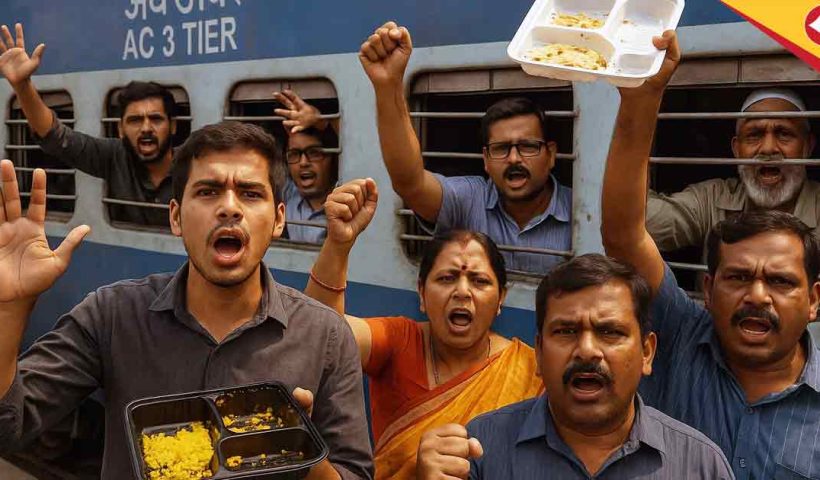 Indian Railways Faces 6,645 Food Quality Complaints in 2024-25, Passengers Demand Action