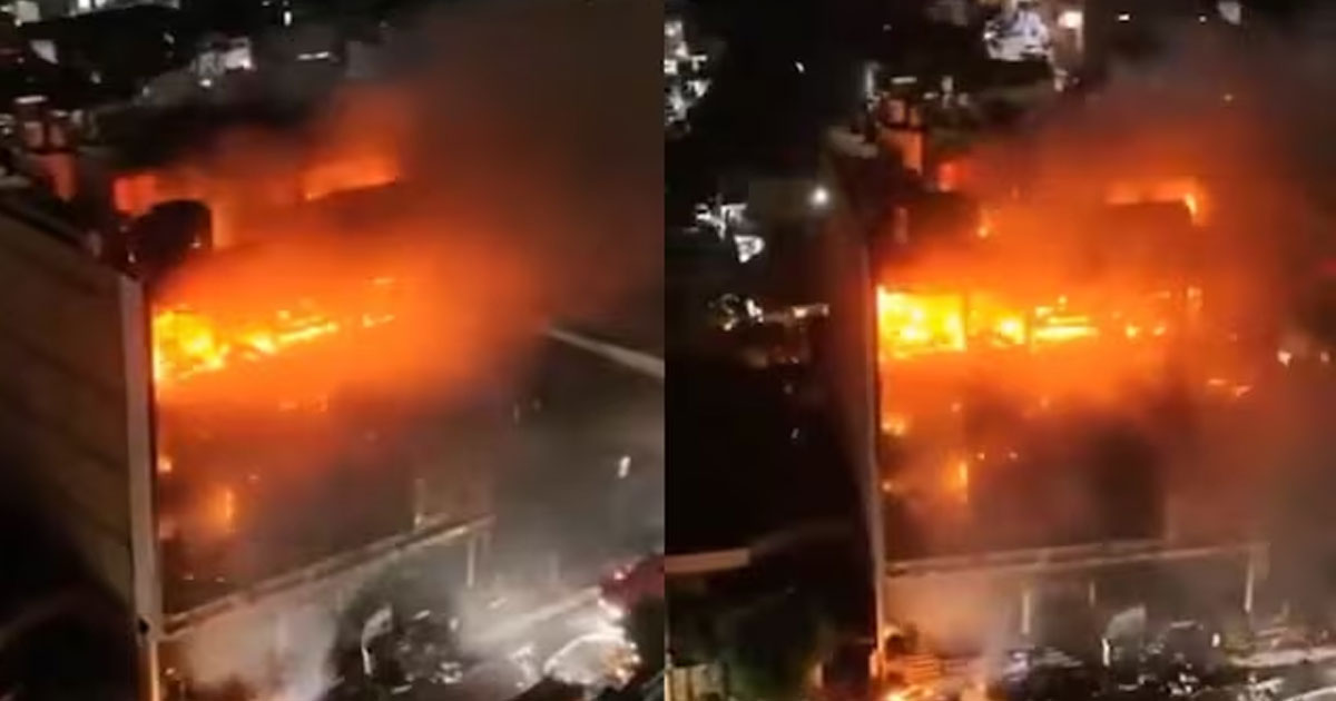 Iraq Hyper Mall Fire