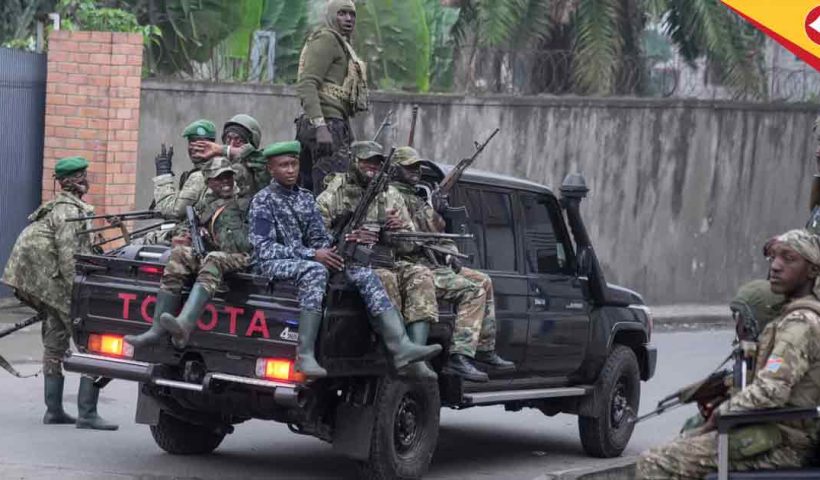 Isis militant attack on a church in Democratic Republic of the Congo