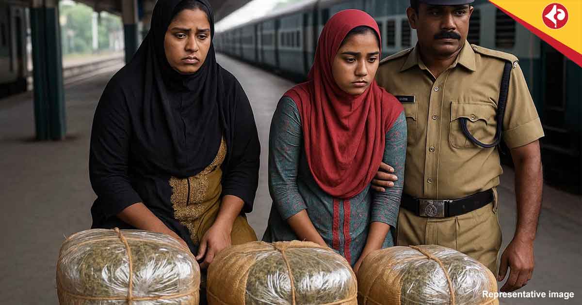 Kerala Police Arrest Murshidabad Women Anita Khatoon Bibi, Sonia Sultana with 37kg Ganja at Ernakulam Station