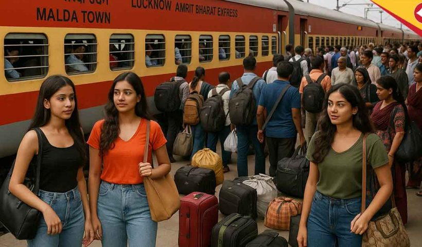 Malda Town to Lucknow Amrit Bharat Express: Full Schedule, Stoppages, and Travel Details for 2025