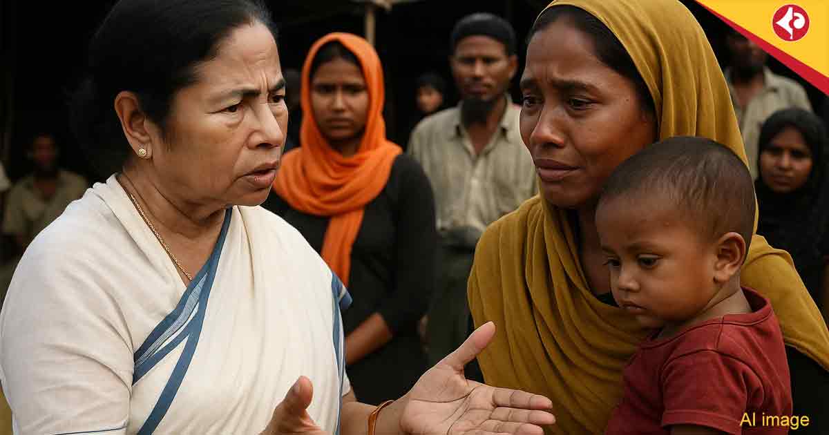 Mamata Banerjee Expresses Concern for Rohingya Refugees, Defends Their Cause in 2017