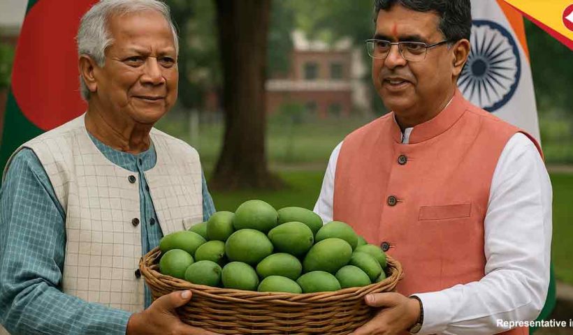 Muhammad Yunus Sends 300 Kg Haribhanga Mangoes to Tripura CM