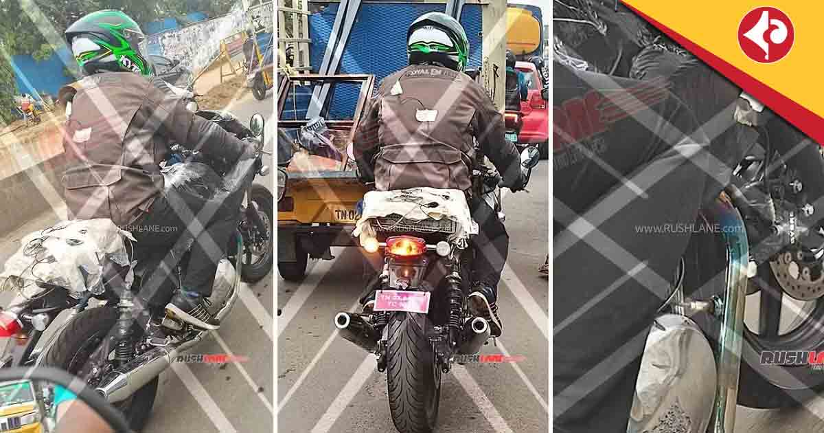 Next-gen Royal Enfield Continental GT 750 Spied Testing in India