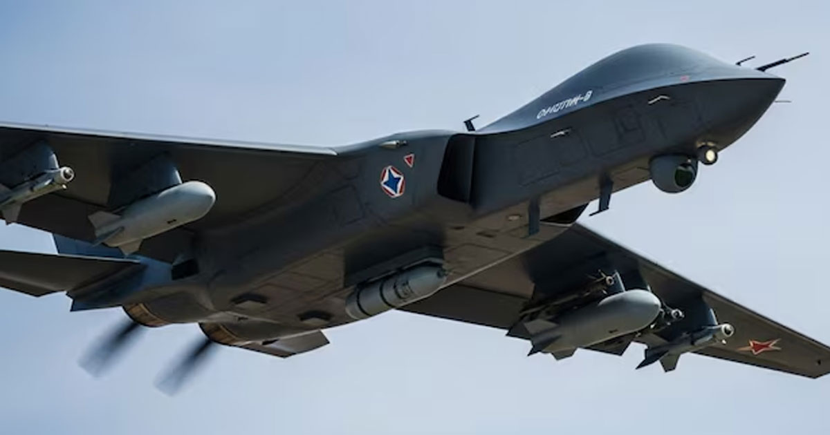 Okhotnik-B drone