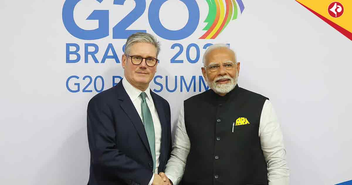 PM Modi in London: India-UK Free Trade Agreement Signing, Strategic Talks with Keir Starmer on Agenda