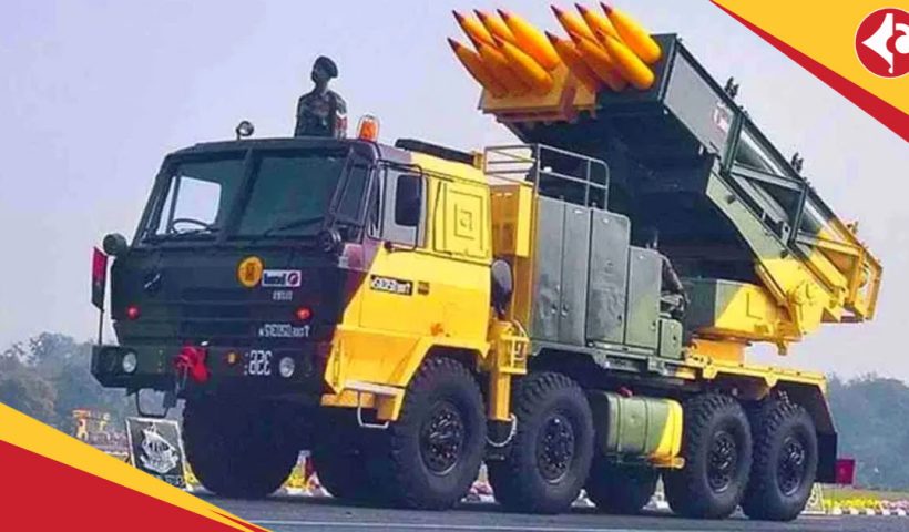 Pinaka rocket system