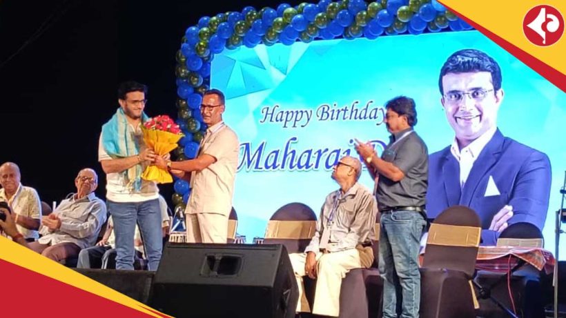 Sourav Ganguly Present on 85th Foundation Day of Behala Friends Union Club at Dhono Dhanyo Auditorium