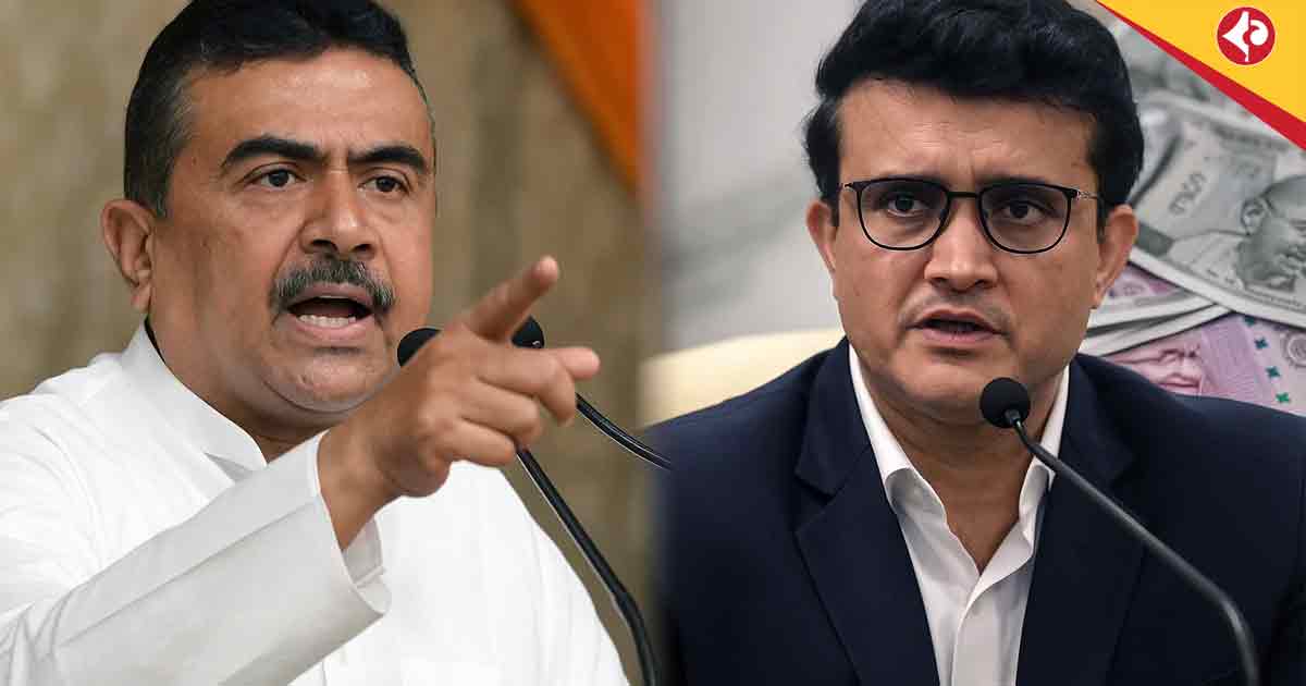 Suvendu Adhikari Targets Sourav Ganguly