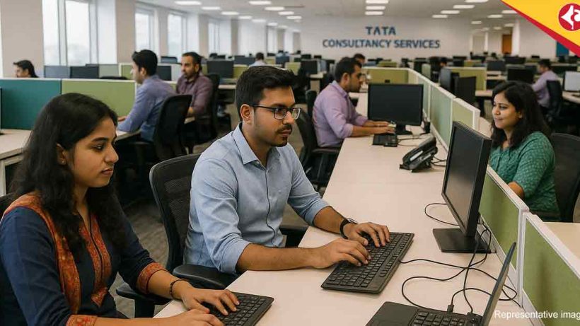 TCS Kolkata Employees in working office