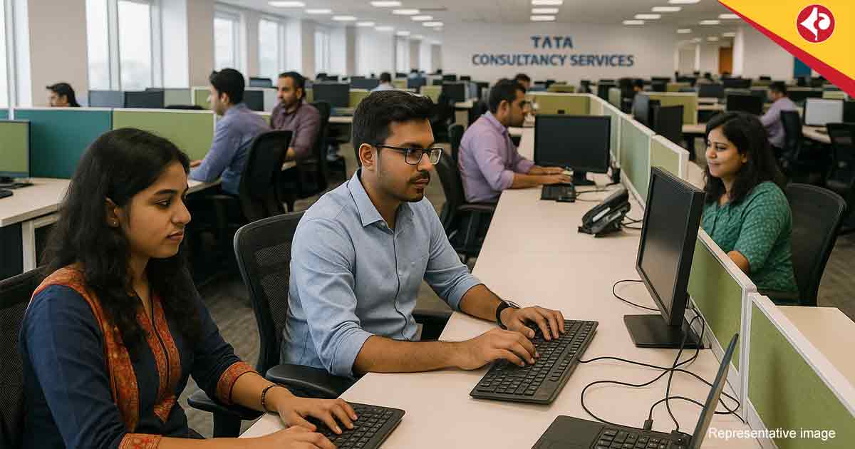TCS Kolkata Employees in working office