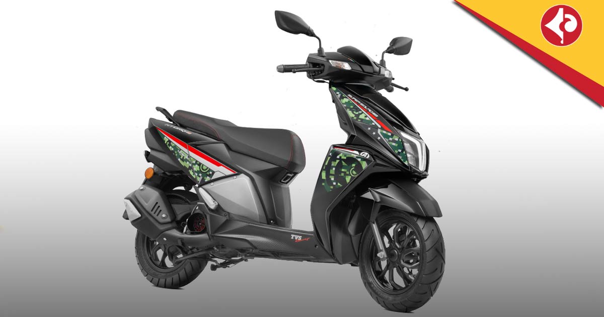 TVS Ntorq 125 Super Soldier Edition launched