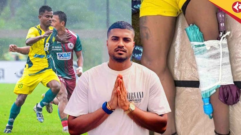 Tarak Hembram Injury Sparks Controversy: Pritam Kotal Slams IFA’s Negligence