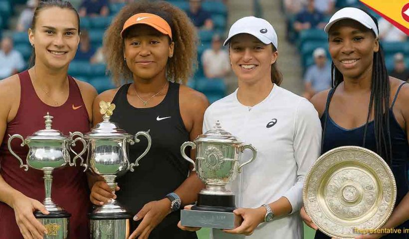 Top 4 Active Women Tennis Players with Most Grand Slam Titles: Venus, Swiatek, Osaka, Sabalenka Shine