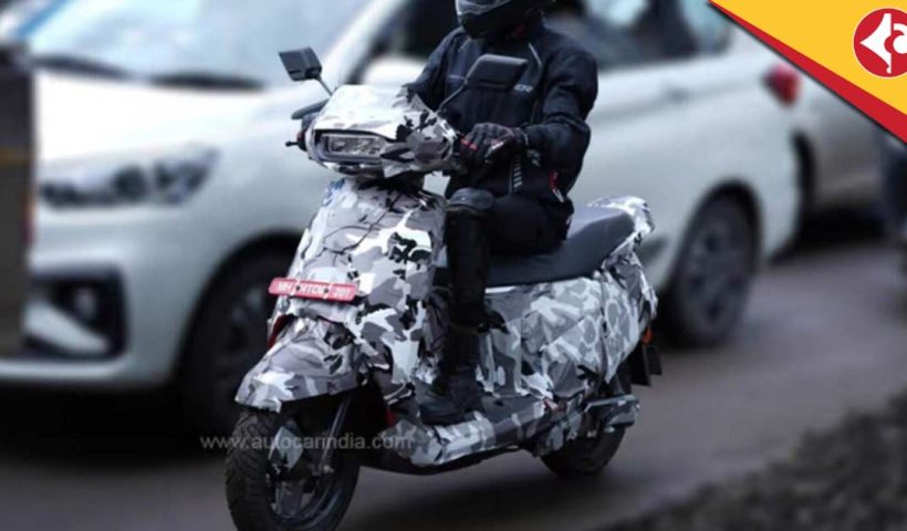 Upcoming Kinetic Electric Scooter Spied Testing Before Launch