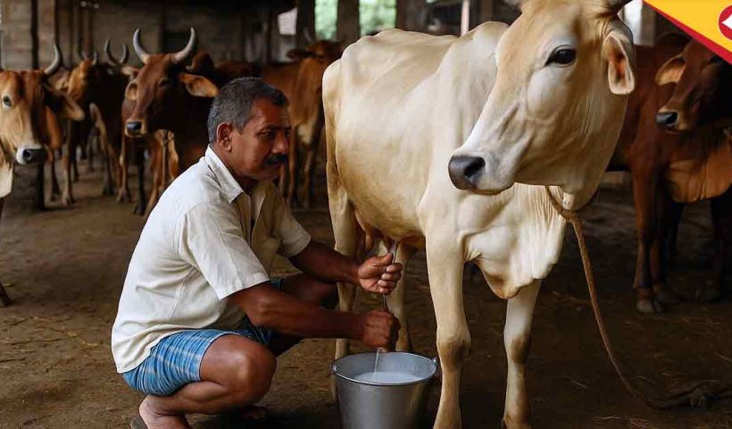 West Bengal Misses Top 10 in India’s Milk Production