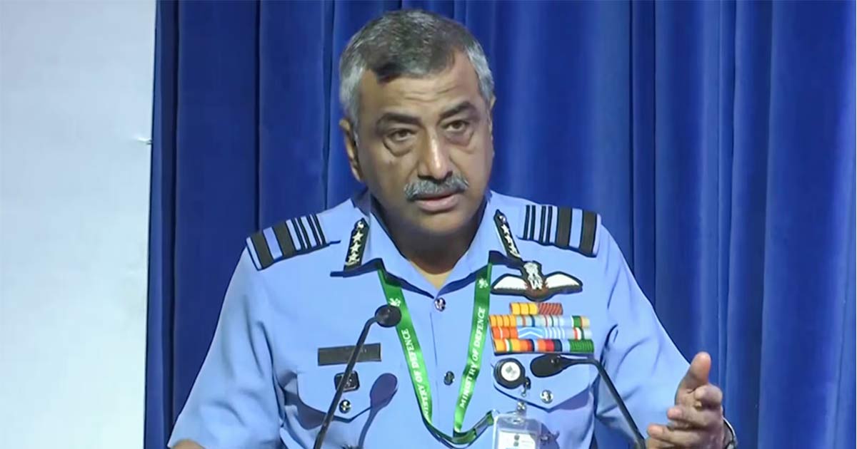 Air Force chief about drone technology