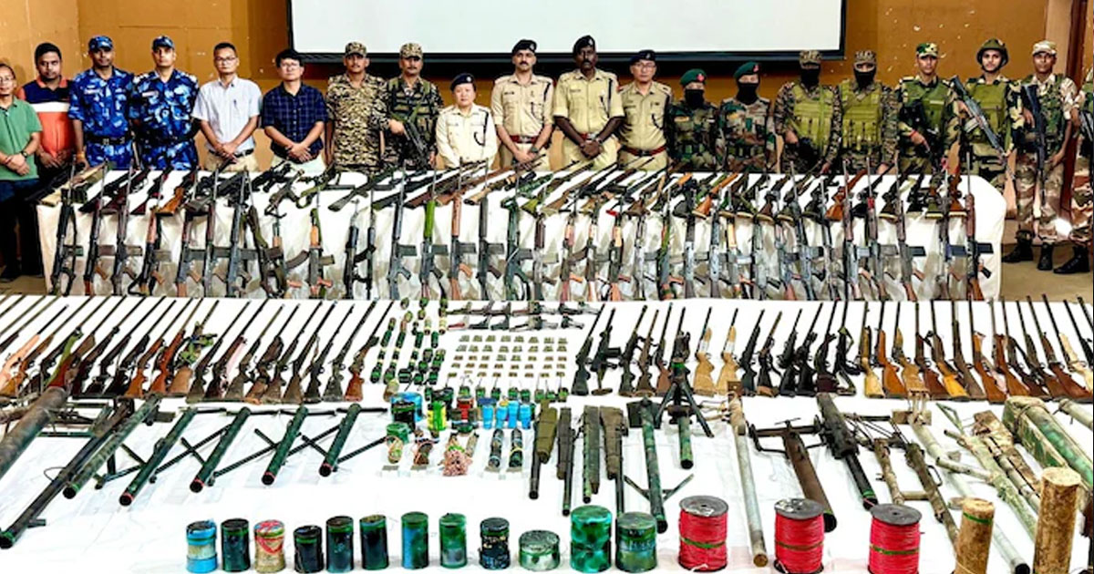 Manipur Arms Recovery