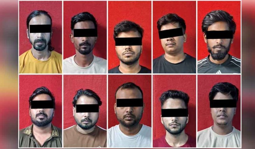অবৈধ কল সেন্টারের হদিশ, গ্রেফতার ১০