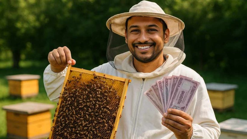 Beekeeping is the new source of income