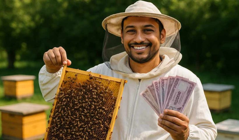 Beekeeping is the new source of income