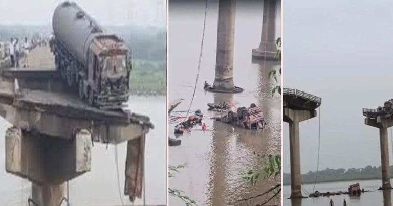 নাগাড়ে বৃষ্টির, হুড়মুড়িয়ে ভাঙল সেতু, নদীতে তলিয়ে মৃত কমপক্ষে আট