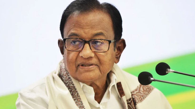 BJP Slams Chidambaram