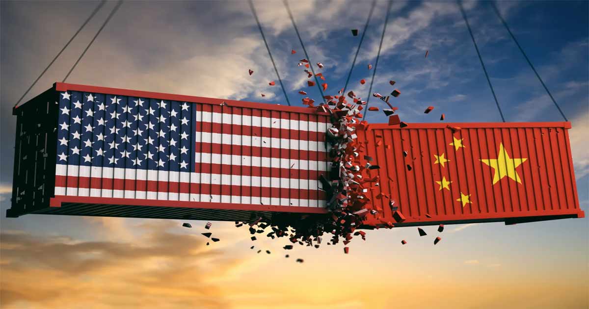 China slammed america