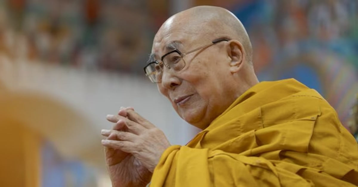 Dalai Lama for world peace in birthday