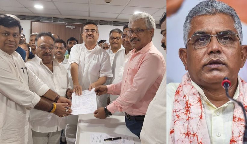 dilip ghosh not invited to shamiks reception