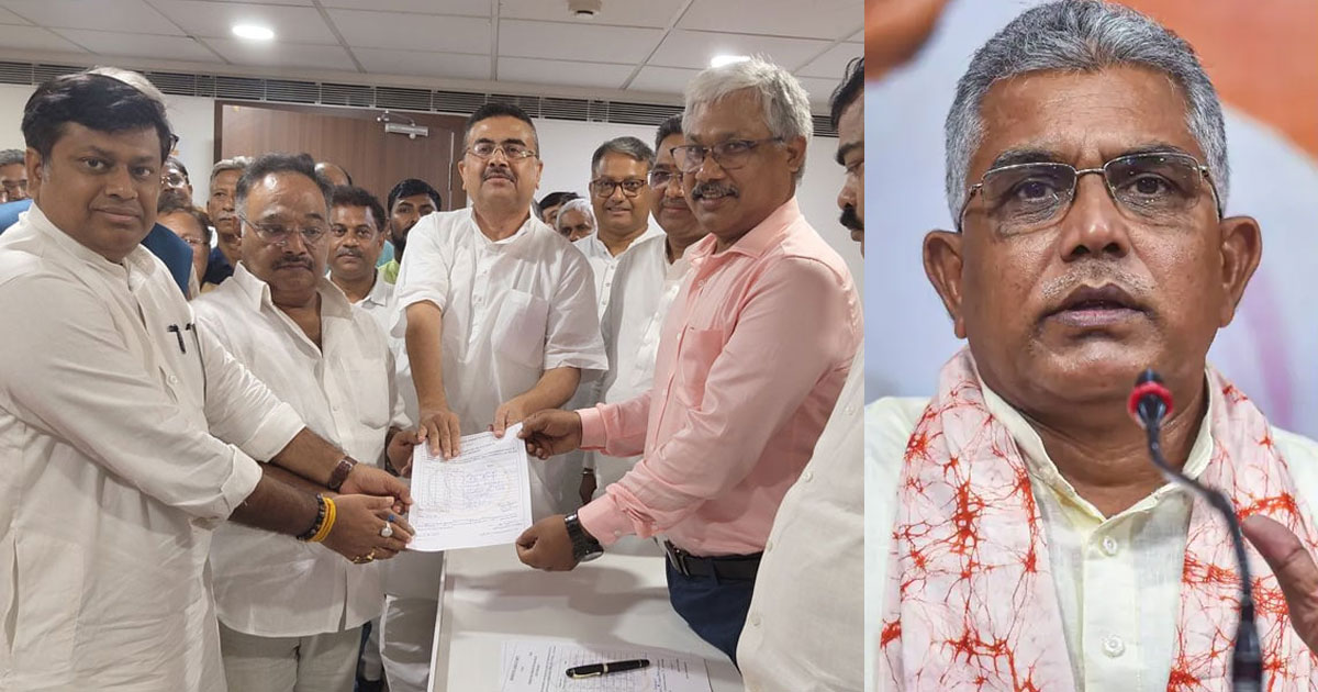 dilip ghosh not invited to shamiks reception