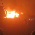 বিশ্বভারতীর ভাষা ভবনে ভয়াবহ অগ্নিকাণ্ড, ধোঁয়ায় ঢাকল চারিপাশ