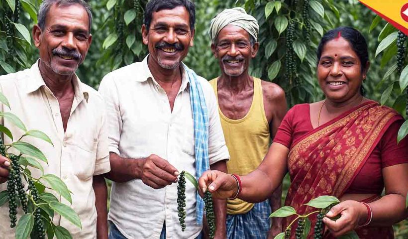 Black Pepper Cultivation: A New Opportunity for Farmers to Boost Income